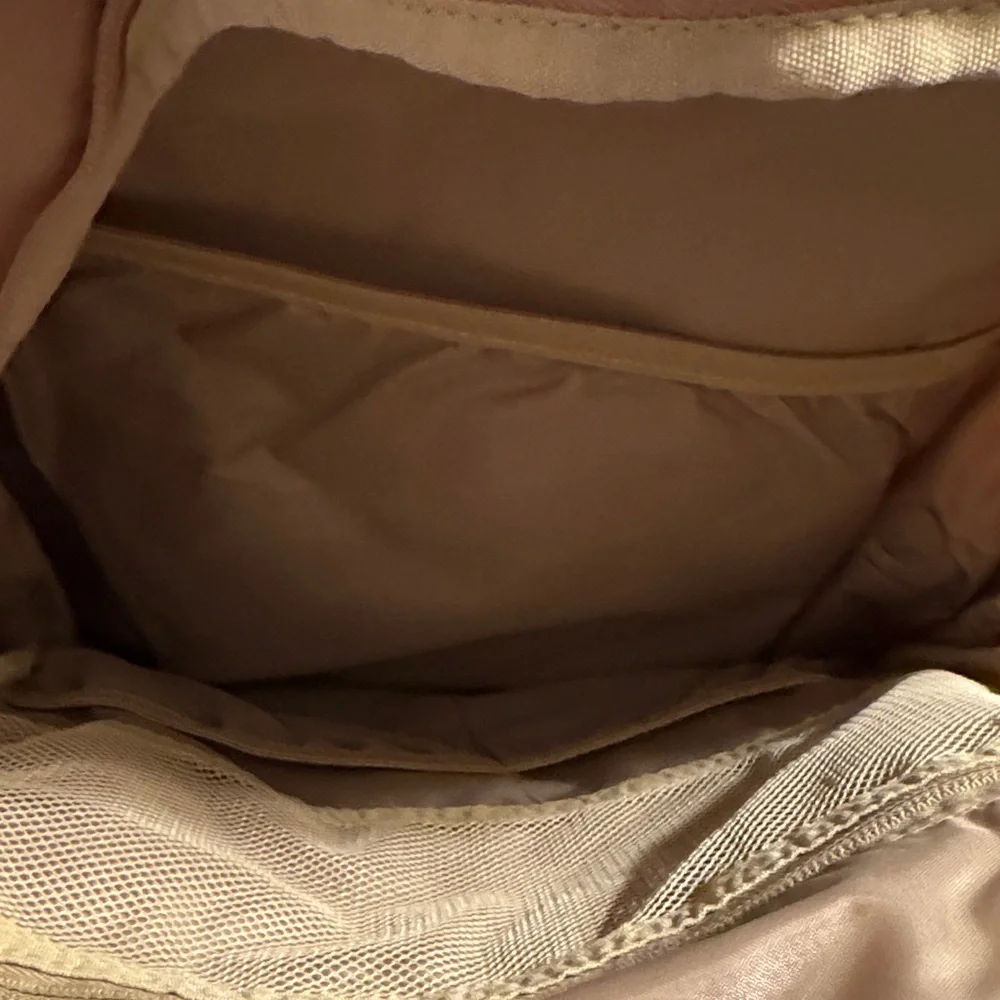 Light Flight Pink Backpack with Gold Accents - Picture 10 of 10
